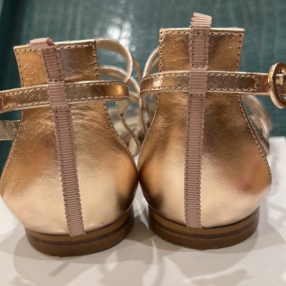 Boden gold sandal. Worn once for special occasion. Comes with box - Picture 4 of 4